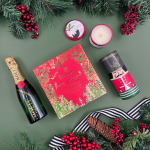 The Christmas Chocolate Truffles And Champagne Gift Box Hamper