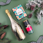 The Christmas Prosecco And Party Games Gift Box Hamper