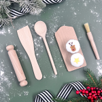 personalised children's baking kit christmas