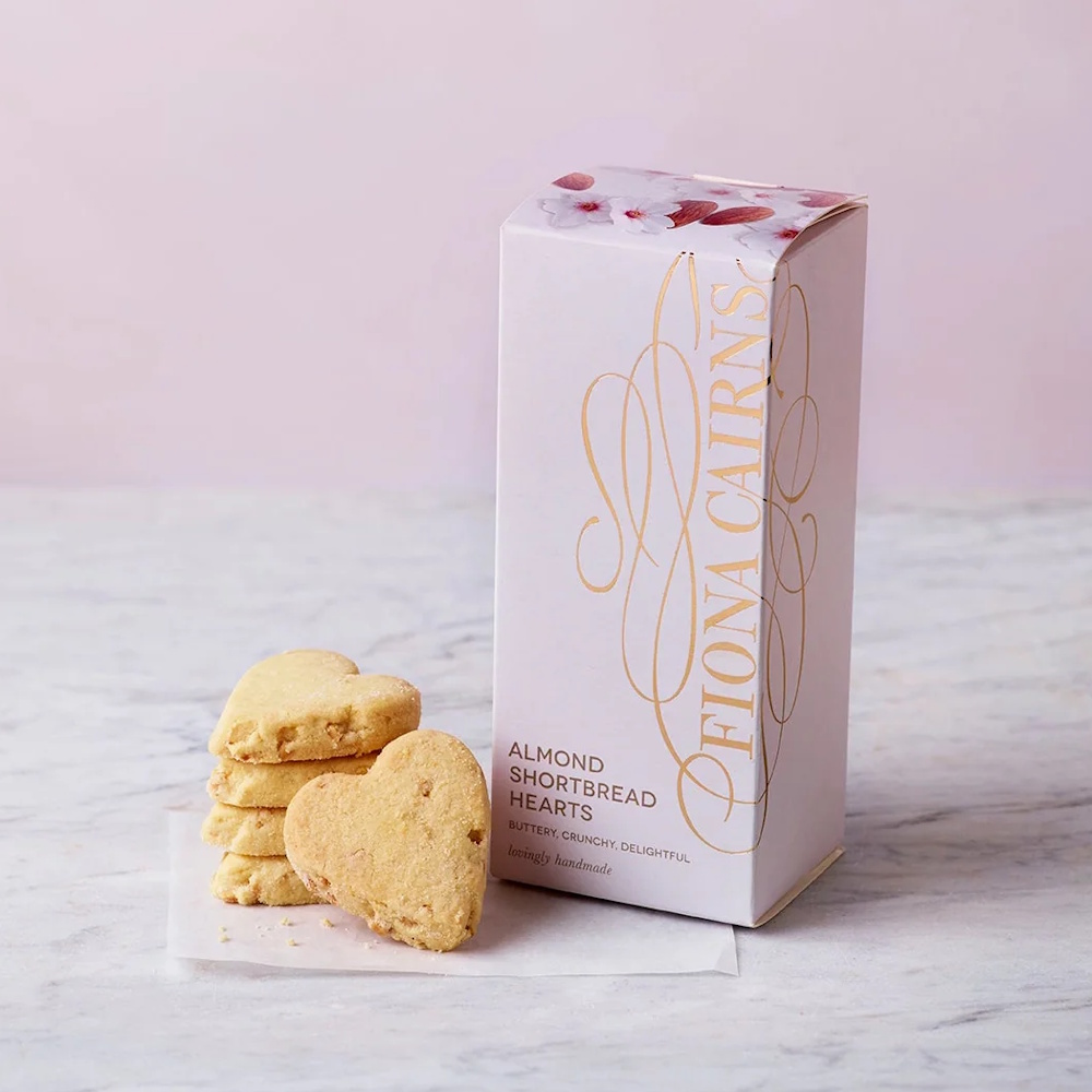 Fiona Cairns Heart Biscuits – Various Flavours