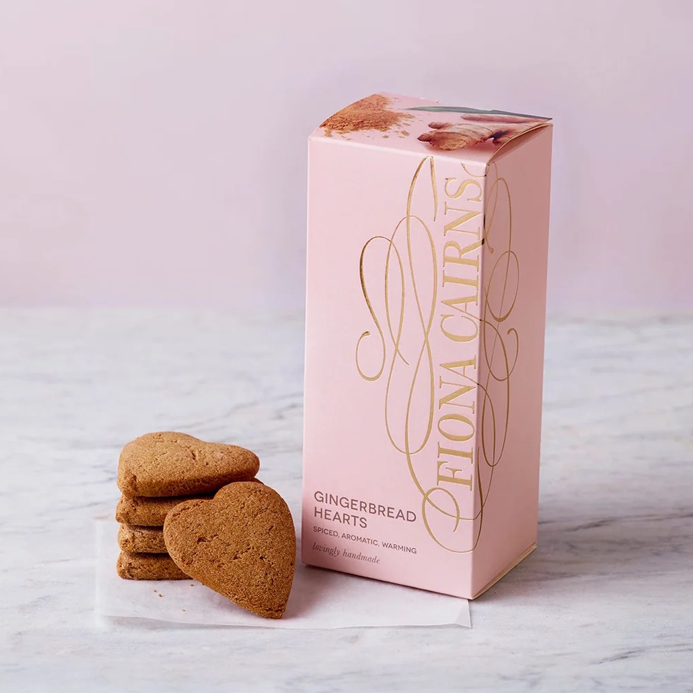 Fiona Cairns Heart Biscuits – Various Flavours