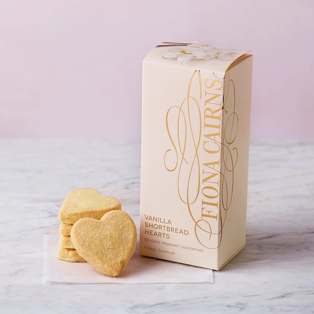 Fiona Cairns Heart Biscuits – Various Flavours