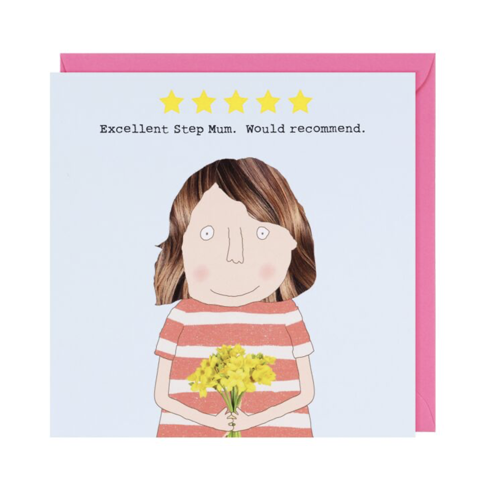 ‘5 Star Step Mum’ Mother’s Day Card
