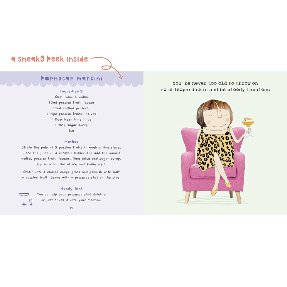 Rosie Made A Thing Happy Hour Cocktail Book