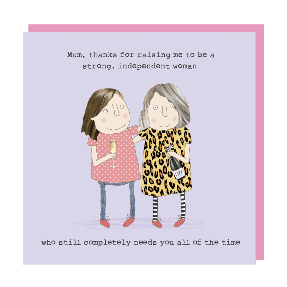 ‘Strong Independent Woman’ Mother’s Day Card