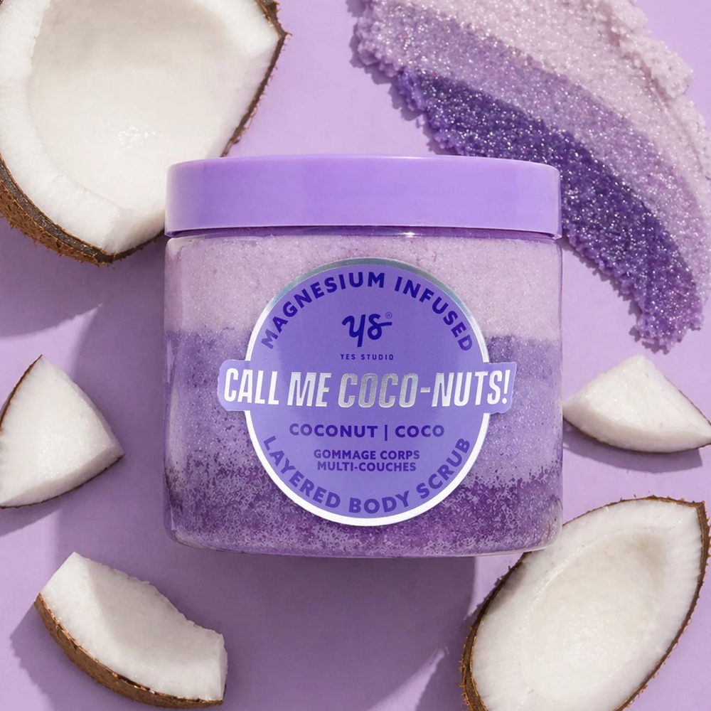 Yes Studio Coconut & Magnesium Sugar Body Scrub