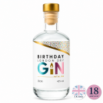 Birthday london dry gin