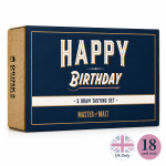happy birthday whisky tasting set