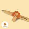 Legami Wild Savannah Erasable Pens - Fun Animal Print Set Of 3