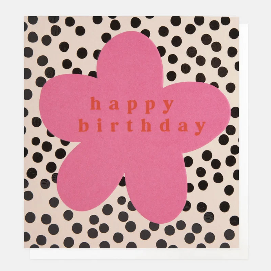 Dotty Happy Birthday Card
