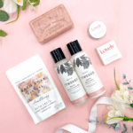 The Bath & Body Pamper Gift Box For Her Flat Lay