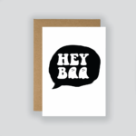 hey boo halloween card