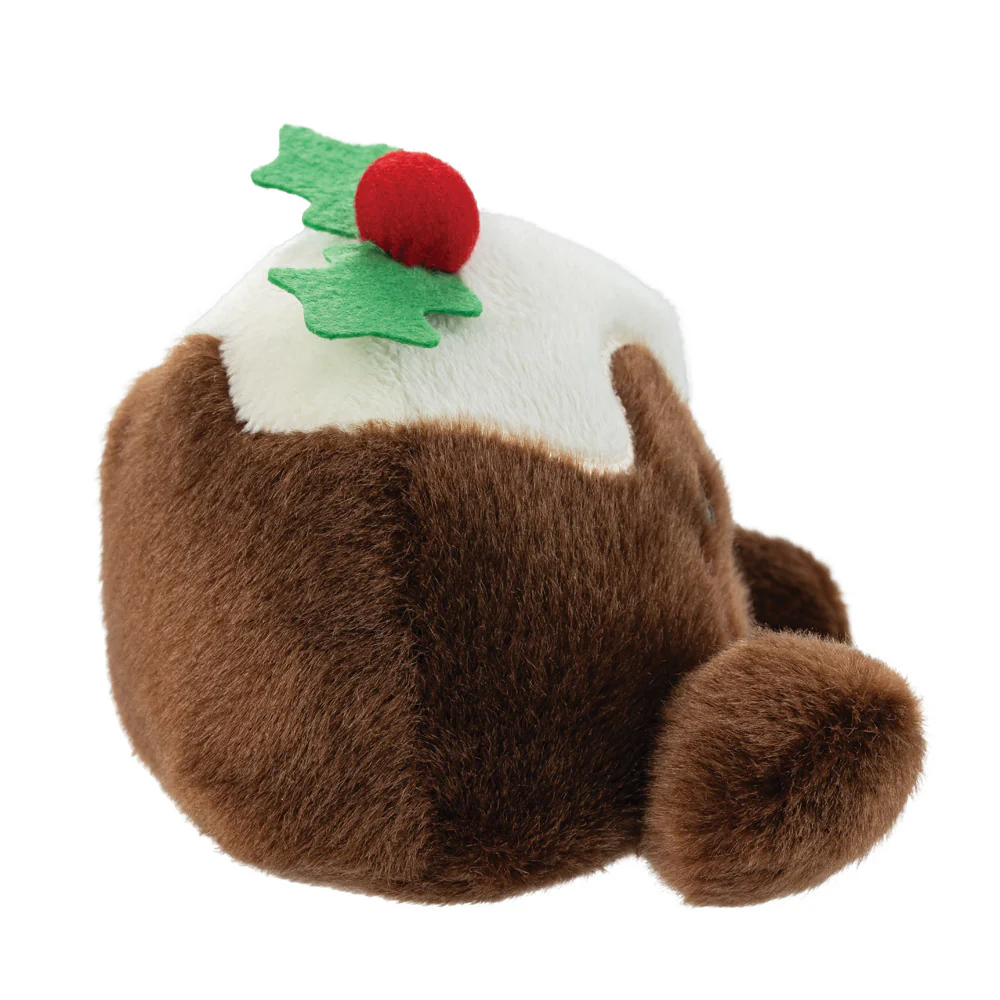 Aurora Palm Pal Carol Christmas Pudding Plush