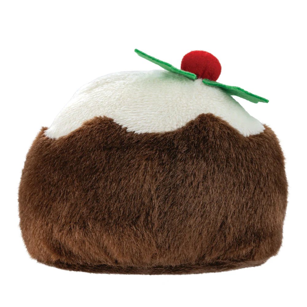 Aurora Palm Pal Carol Christmas Pudding Plush