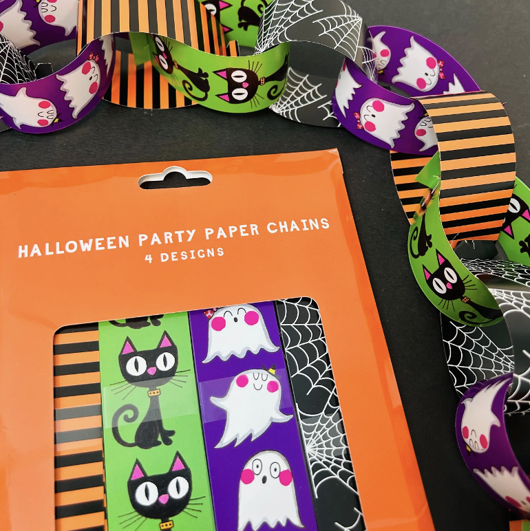 Halloween Party Paper Chains