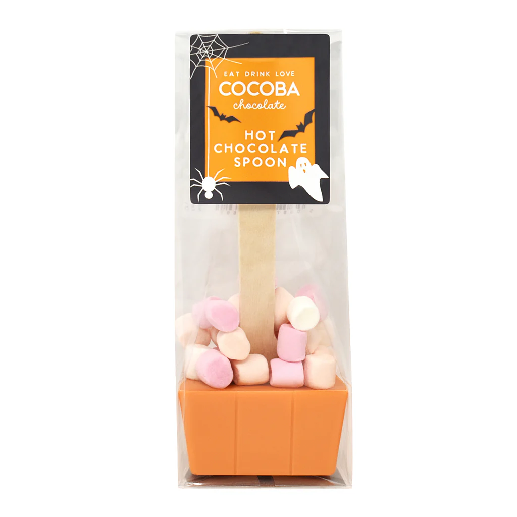 Halloween Hot Chocolate & Marshmallow Spoon