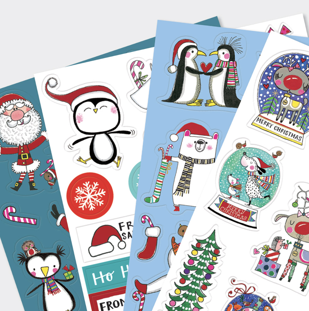 Rachel Ellen Christmas Stickers