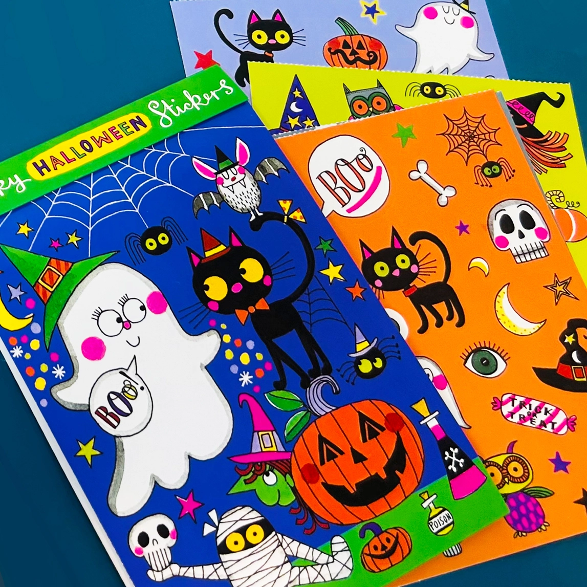 Spooky Halloween Sticker Book