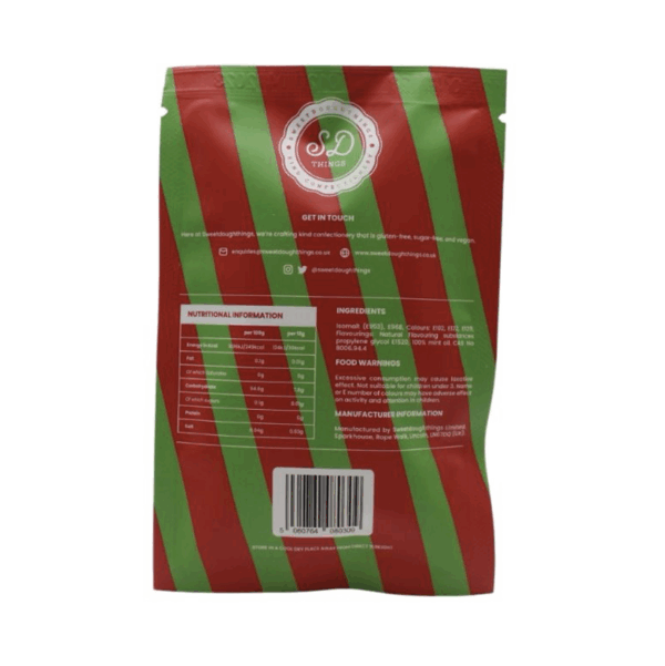 Candy Cane Sugar-Free Candy Floss