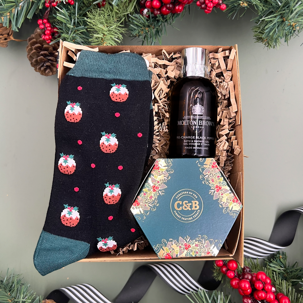 The Mini Christmas Pamper Hamper For Him