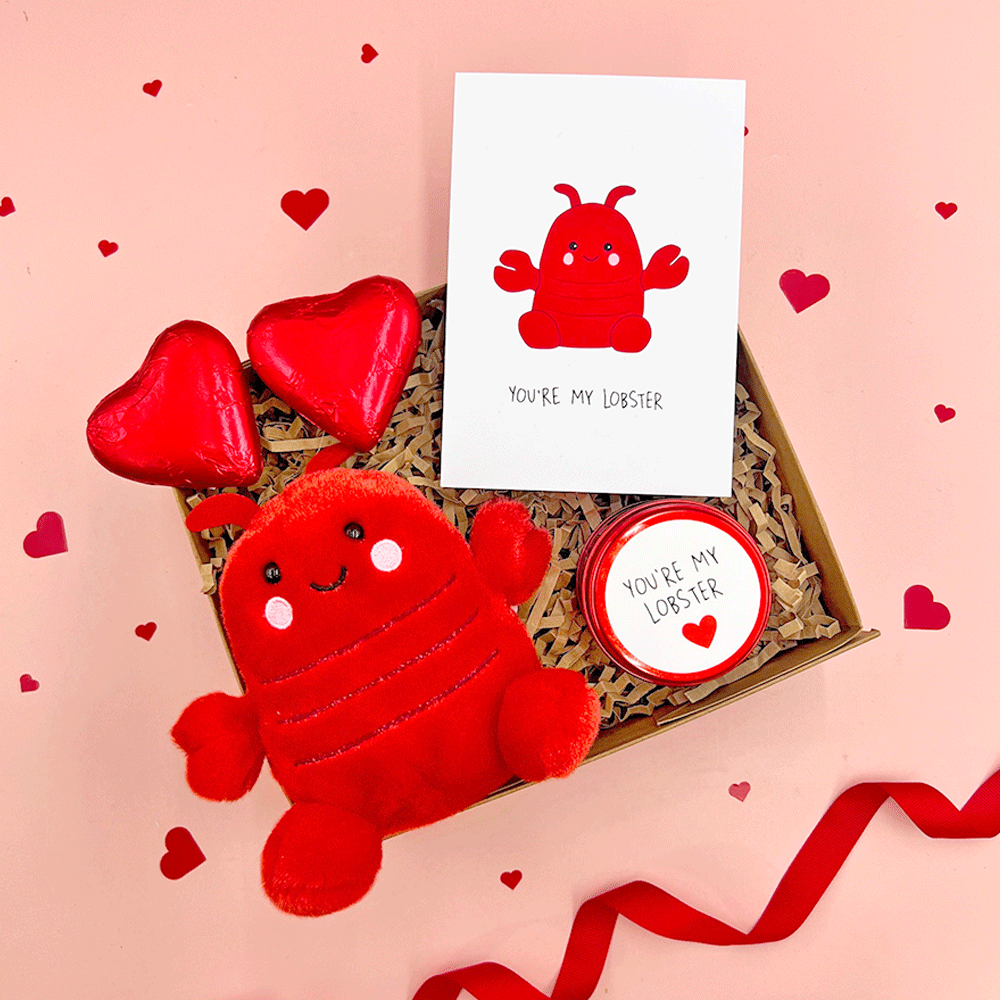 You’re My Lobster Palm Pal Gift Set