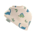 dinosaur baby cotton banana bib