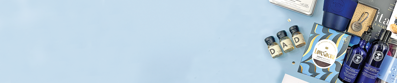 Explore our Father’s Day gifts collection, including ready-made hampers, build-your-own gift boxes and unique individual presents. Thoughtful gifts for every dad.