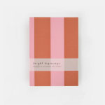 caroline-gardner-orange-pink-a5-stripe-notebook
