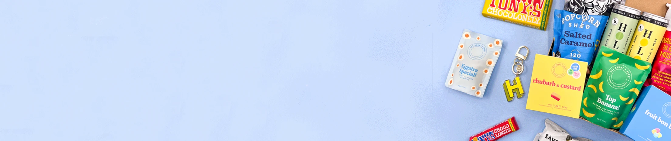 Exam results gift hamper with snacks, treats and celebration items for students doing their GCSE's, A-Levels or any qualification.