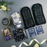 The New Mum Survival Kit for her featuring comforting treats, pamper items and thoughtful gifts designed to support and celebrate new mothers.