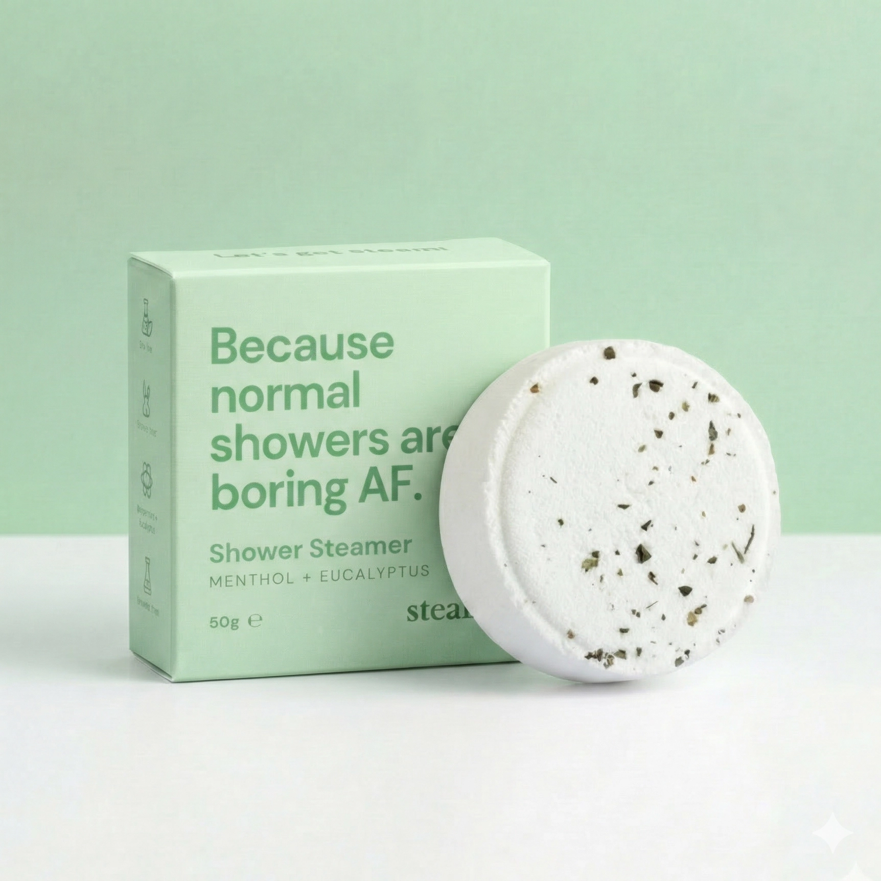 Menthol and Eucalyptus Shower Steamer