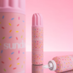 sundae whipped shower foam birthday cake