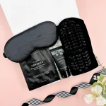 Cosy night in hamper with sleep mask, hand cream, face mask and cosy socks