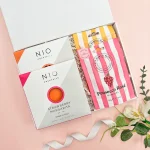 Cocktail themed letterbox hamper with margarita drinks and prosecco gummies