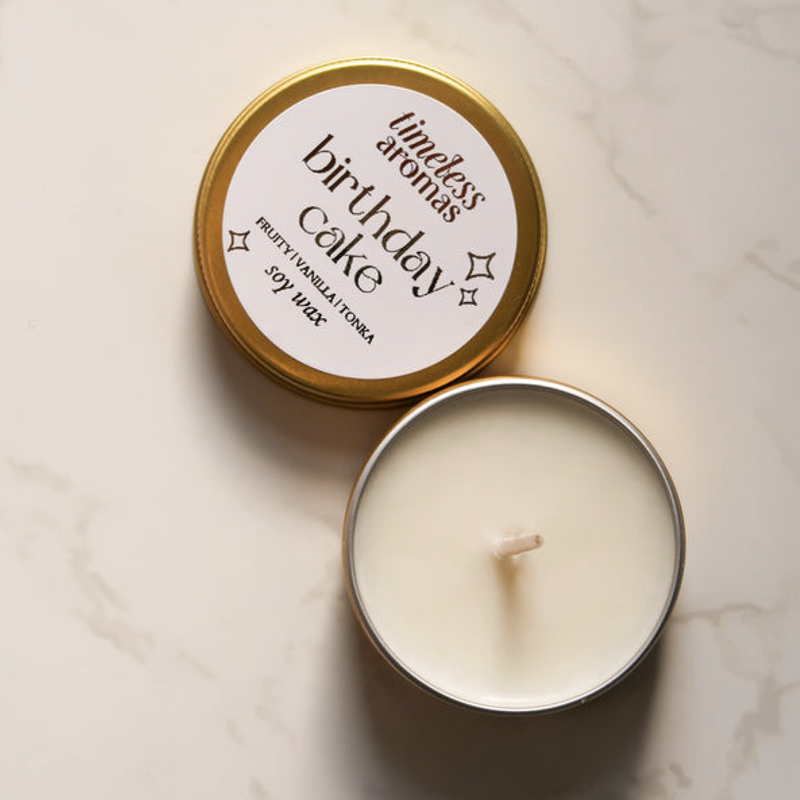Birthday Cake Soy Wax Candle