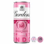 Gordon's pink gin and tonic