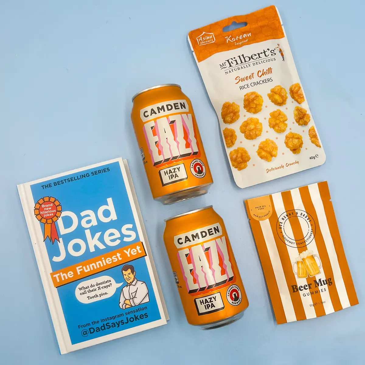 The Funny Father’s Day Beer And Snacks Gift Set