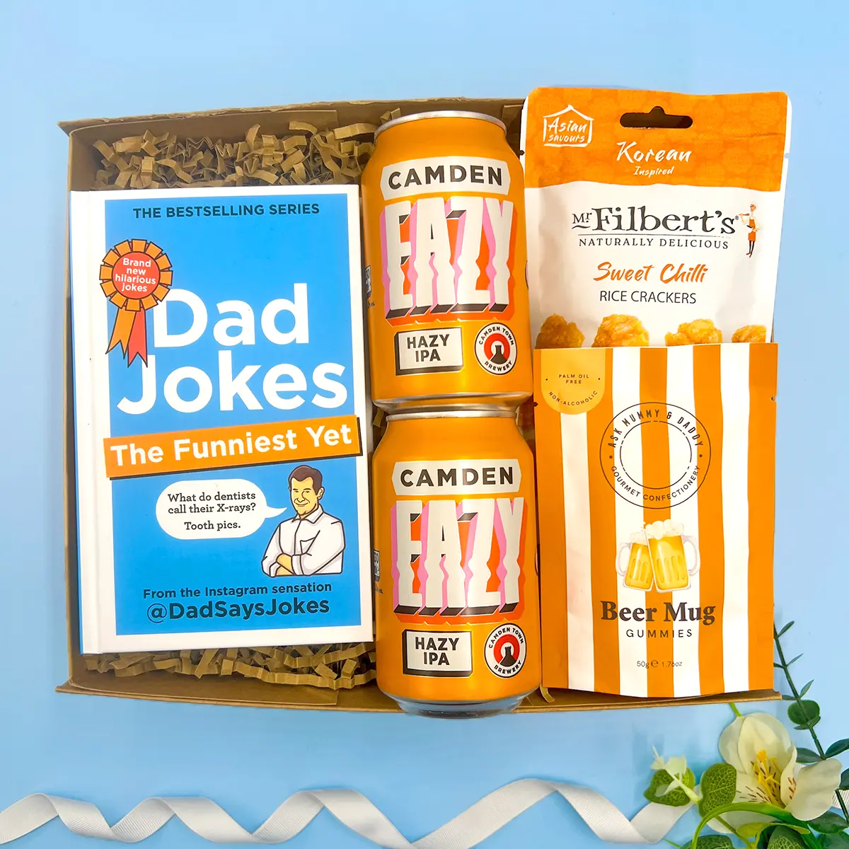 The Funny Father’s Day Beer And Snacks Gift Set