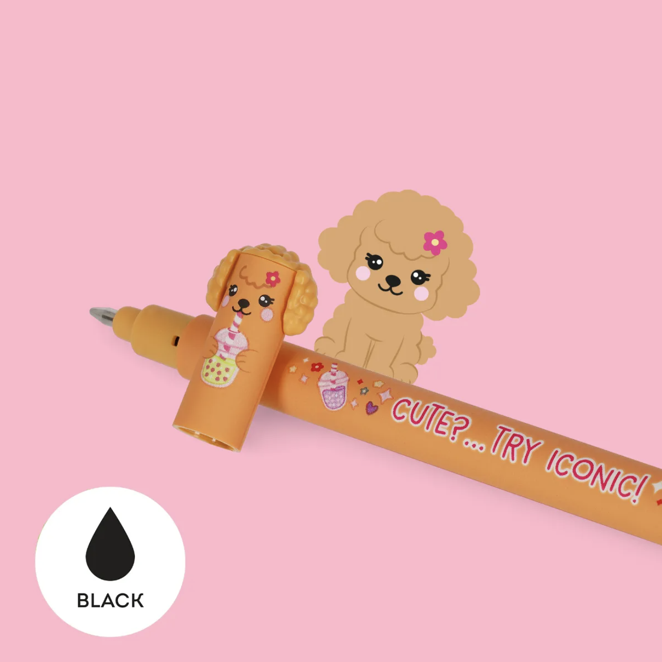Legami Set of 3 Erasable Gel Pens – Fur-Ever Friends