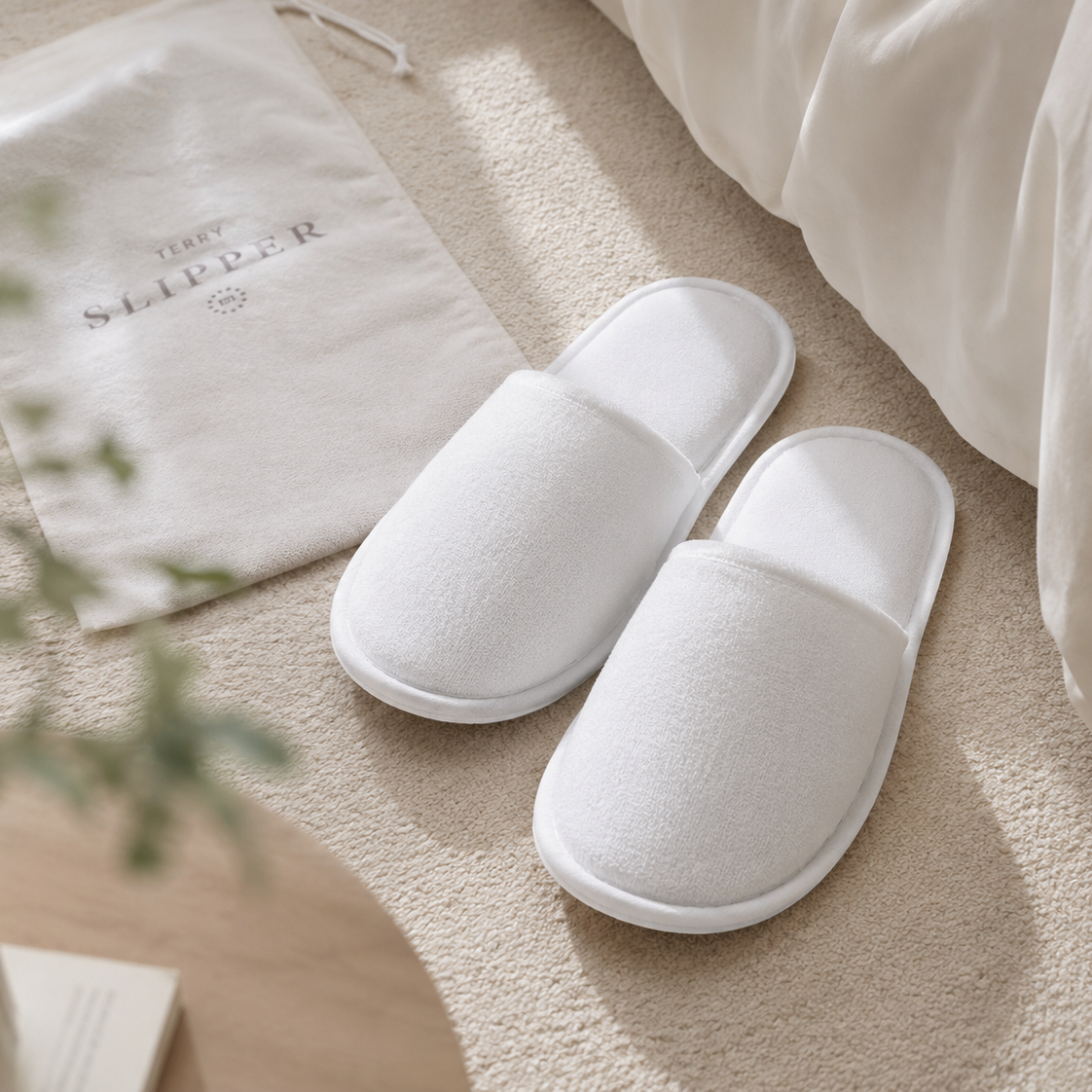 Cosy Hotel And Spa Style Slippers