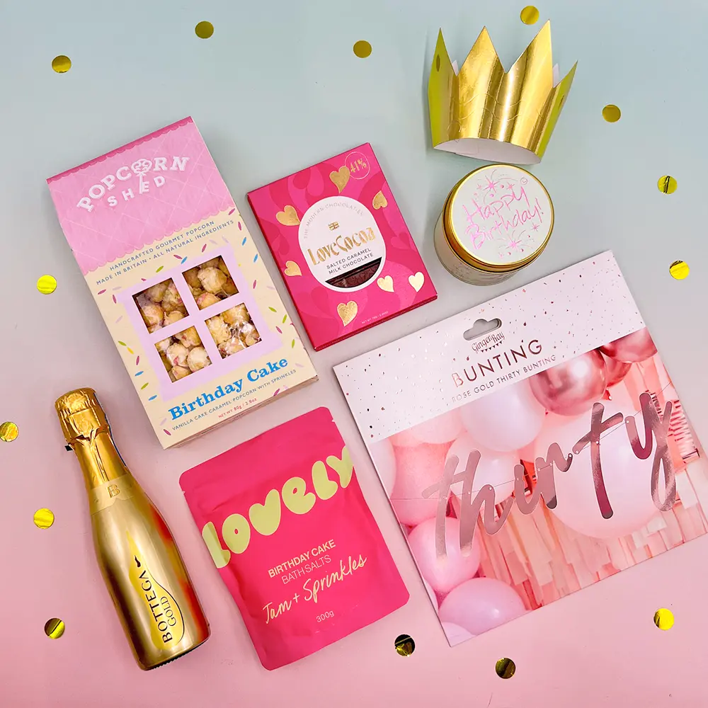 The 30th Birthday Gift Box For Her