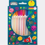 rachel ellen galaxy scented glitter gel pens