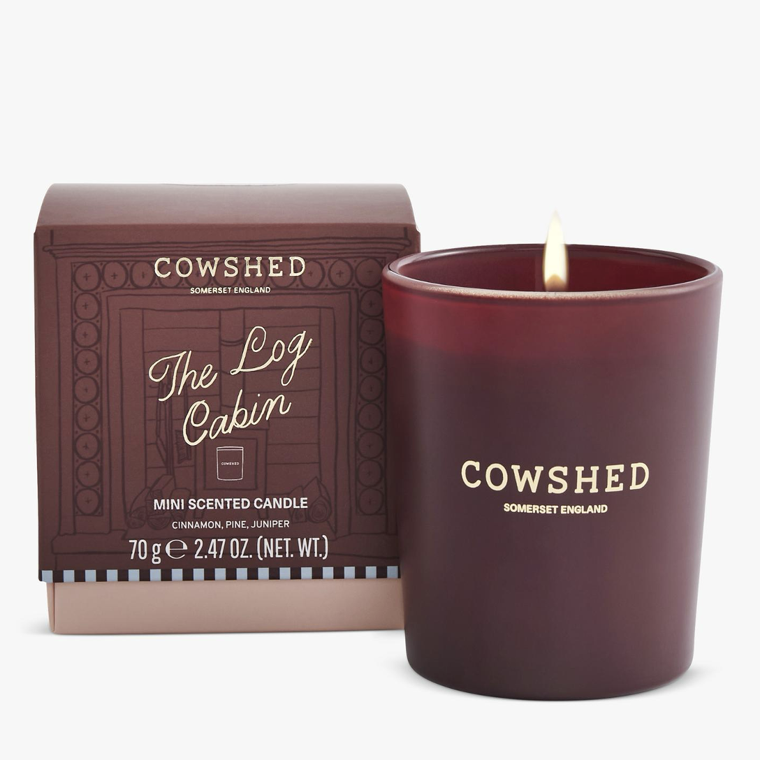 Cowshed ‘Log Cabin’ Winter Candle