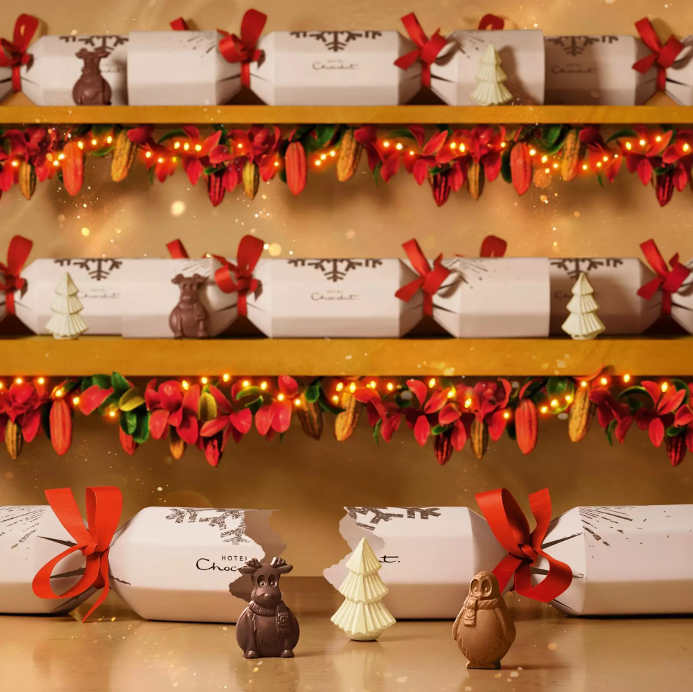 Hotel Chocolat Chocolate Christmas Crackers