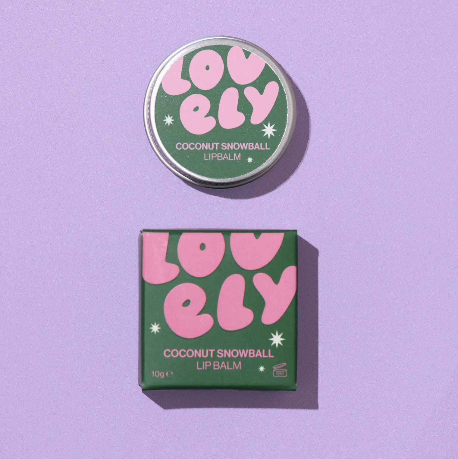 Festive Lovely Lip Balm – Coconut Snowball