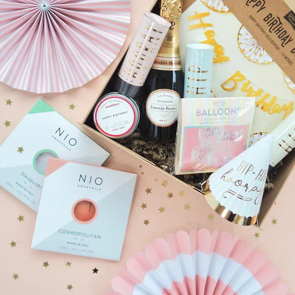 Birthday gifts. Build your own gift box. Birthday gifts delivered.