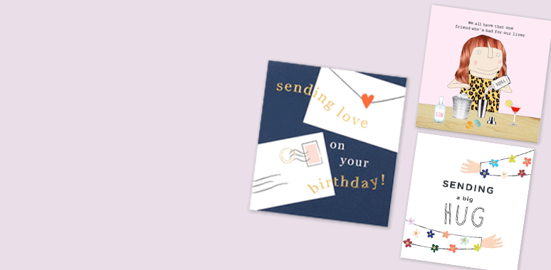 greetings cards care packages gifts presents