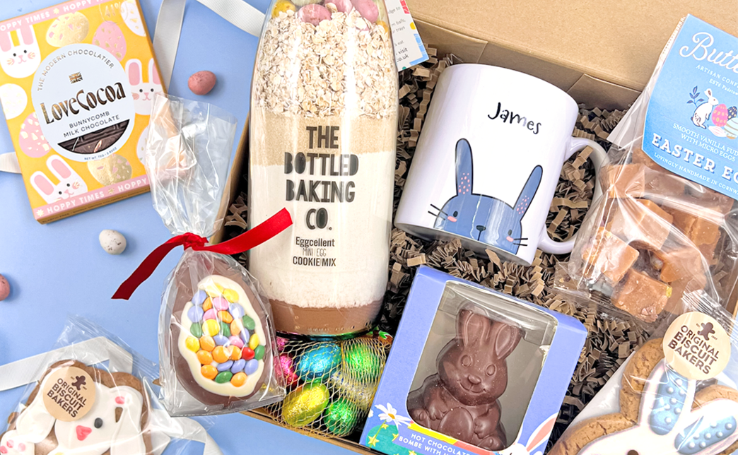 Blog post on: What Do You Put in an Easter Hamper? A Guide to Building the Perfect Gift