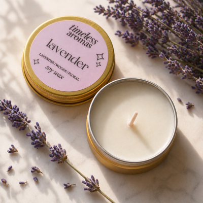 lavender candle