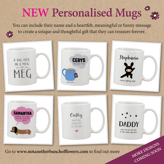 NEW: Personalised Mugs - Get Creative With Your Message
